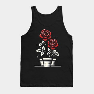 Roses - Flowers Tank Top